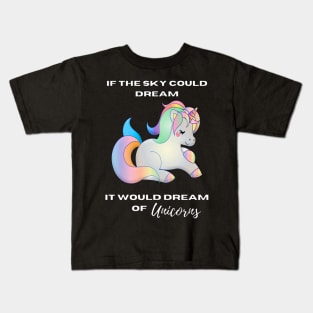 If the sky could dream! - adorable Kids T-Shirt